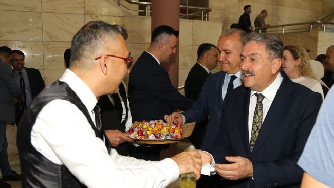 MEÜ’de Bayramlaşma Töreni Düzenlendi