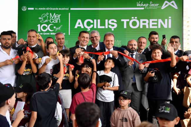 Mersin'de Mercan 100. Yıl İklim ve Çevre Bilim Merkezi açıldı