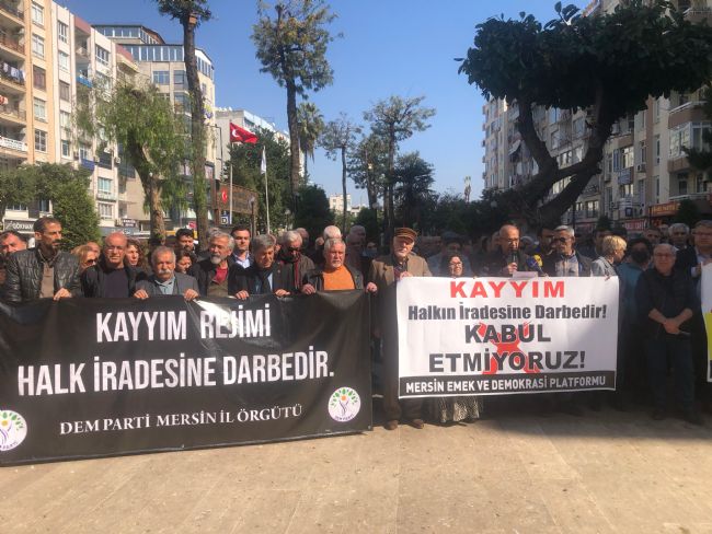 “Kayyım Politikalarını Kabul Etmiyoruz”