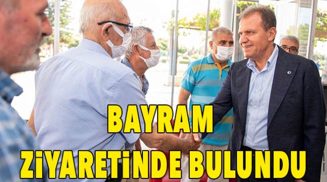 EMEKLİ EVİNİ ZİYARET ETTİ