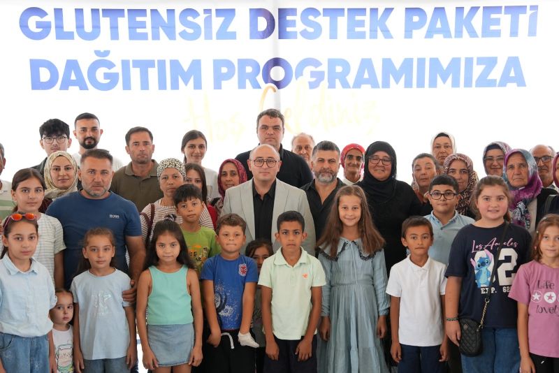 ERDEMLİ BELEDİYESİ’NDEN ‘GLÜTENSİZ’ DESTEK