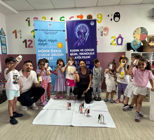 Minikler teknolojiyle buluştu