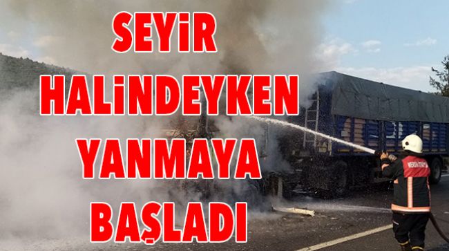 TIRLARDA YANGIN ÇIKTI