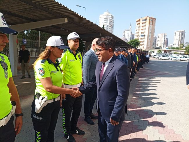 Mersin Emniyet Müdürlüğü'nde görev değişimi