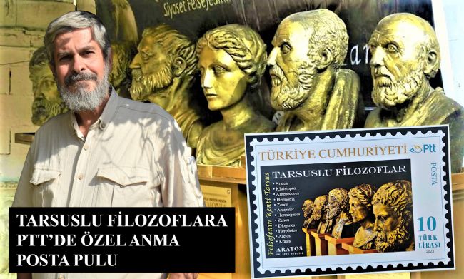 Tarsuslu Filozoflar adına özel posta pulu!