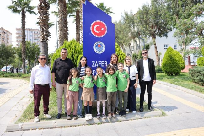 Minik başkanın talimatı hayata geçti, park yenilendi