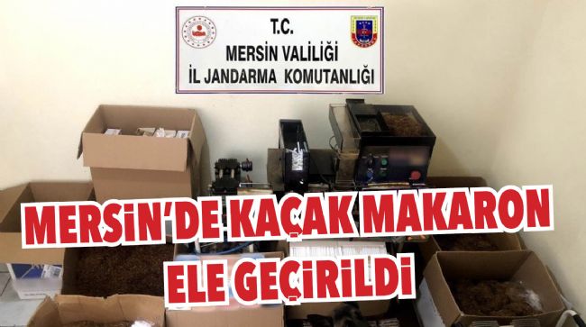 KAÇAK MAKARON OPERASYONU
