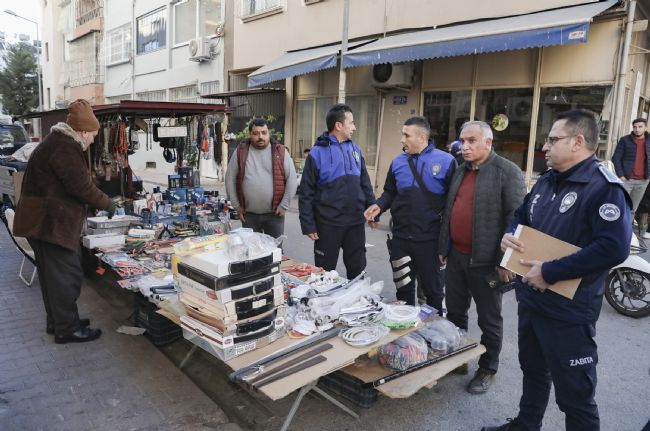 Mersin'de kaldırım işgaline izin verilmiyor