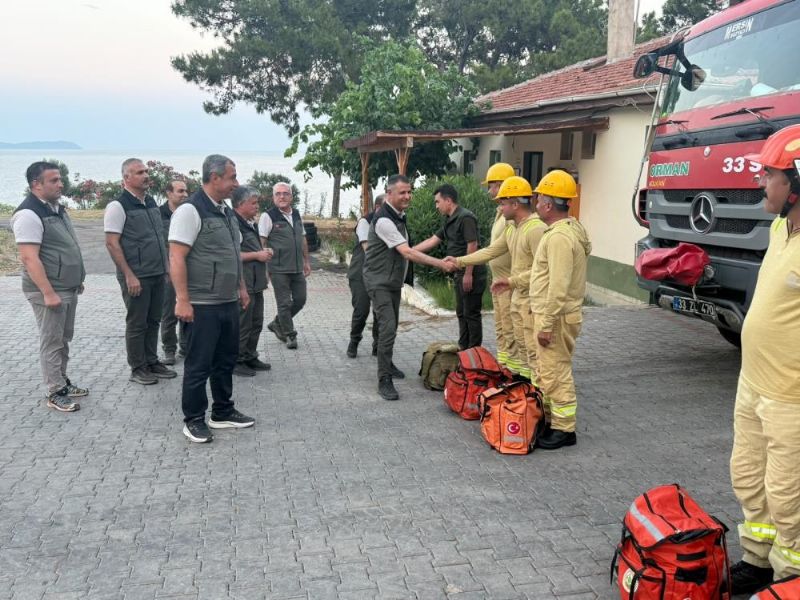 Mersin, orman yangınlarına karşı teyakkuz halinde