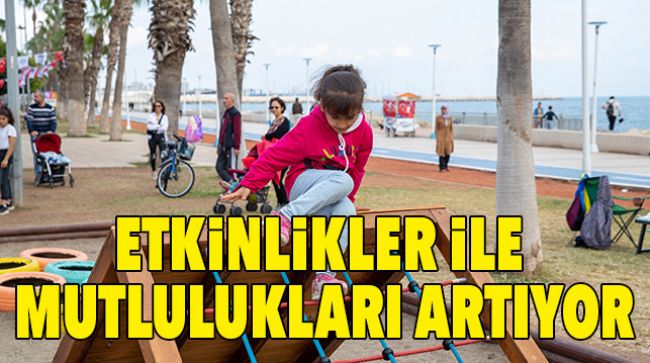 ÇOCUKLAR ETKİNLİKLER İLE EĞLENİYOR