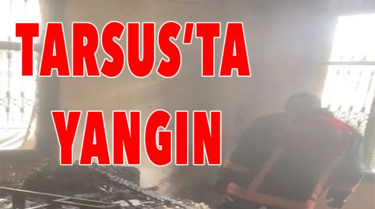 EVDE YANGIN ÇIKTI