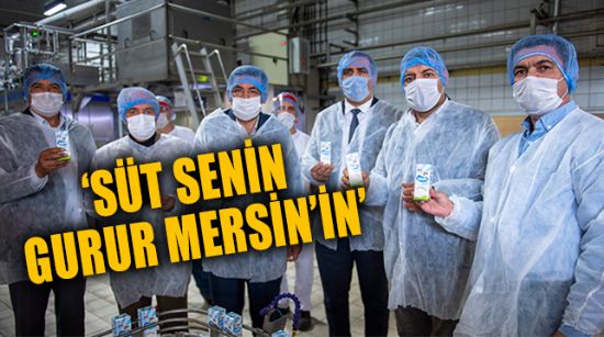 SÜT SENİN GURUR MERSİN’İN PROJESİ BÜYÜYEREK DEVAM EDİYOR