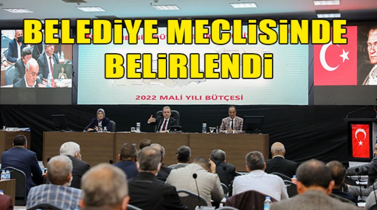 BÜYÜKŞEHİR BELEDİYESİ 2022 BÜTÇESİ KABUL EDİLDİ