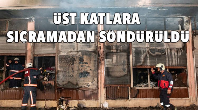 YORGANCIDA YANGIN ÇIKTI