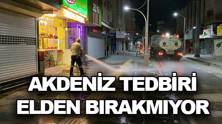 DEZENFEKTE ÇALIŞMALARI DEVAM EDİYOR