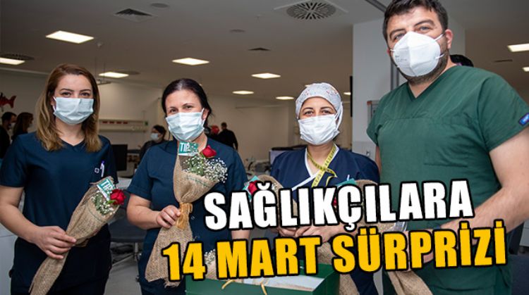 MERSİN’DE SAĞLIK ÇALIŞANLARINA 14 MART TIP BAYRAMI’NDA ANLAMLI SÜRPRİZ