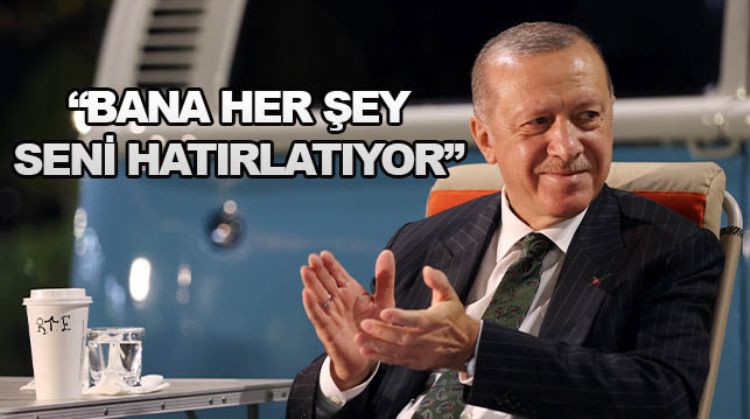 CUMHURBAŞKANI ERDOĞAN GENÇLERLE ŞARKI SÖYLEDİ