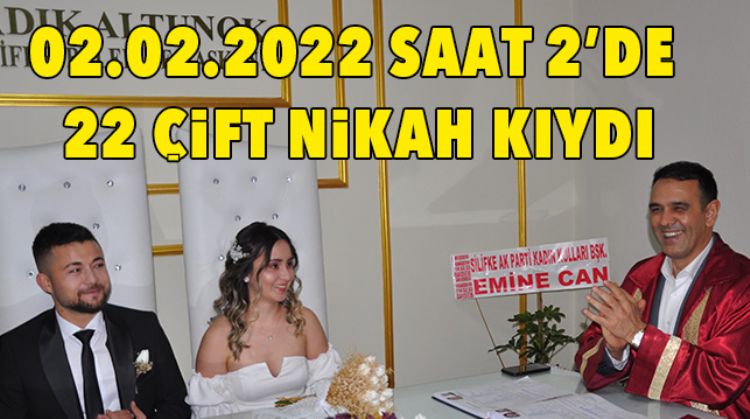 TÜM RAKAMLARI 2’Yİ GÖSTERDİĞİ TARİH VE SAATİ SEÇTİLER