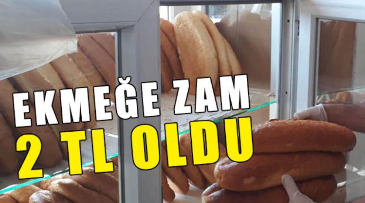 MUT’TA EKMEĞE ZAM