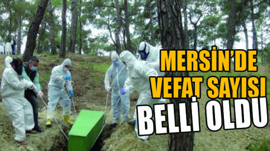 MERSİN’DE BULAŞICI HASTALIKLARDAN YAKLAŞIK BİN KİŞİ HAYATINI KAYBETTİ