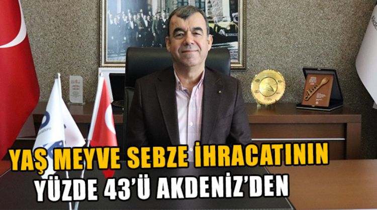MERSİN’DE YAŞ MEYVE SEBZE İHRACATINDA YÜZDE 23 ARTIŞ SAĞLANDI