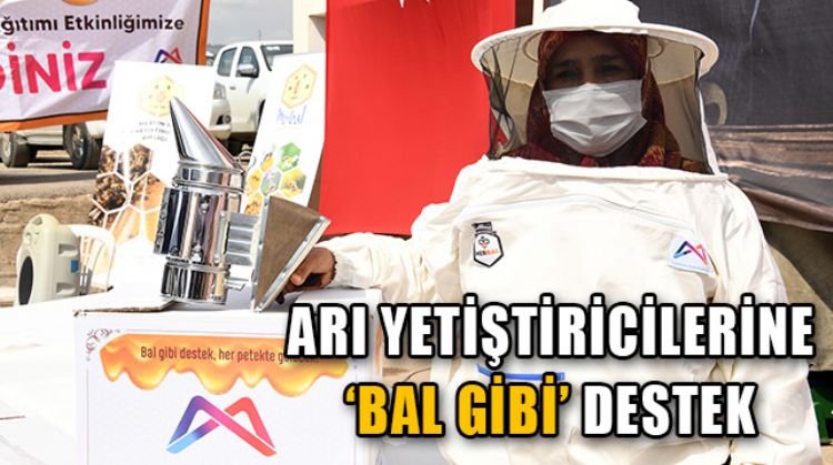 MERSİN’İN 13 İLÇESİNDEKİ 708 ARI YETİŞTİRİCİSİNE EKİPMAN DESTEĞİ VERİLDİ