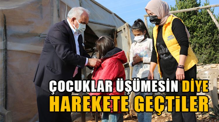 ERDEMLİ BELEDİYESİ, TOROS DAĞLARI'NDAKİ ÇOCUKLARIN YÜZÜNÜ GÜLDÜRDÜ