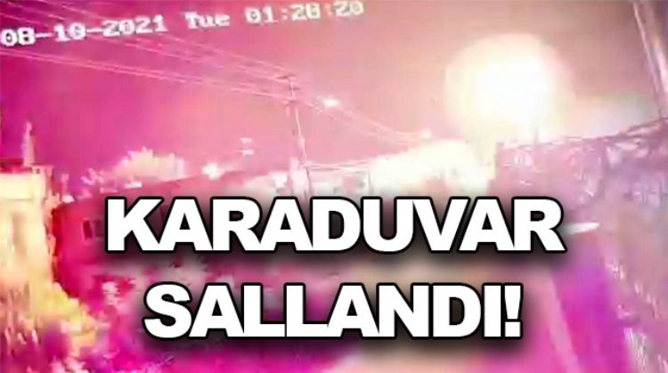 KORKUNÇ PATLAMANIN GÖRÜNTÜLERİ GELDİ