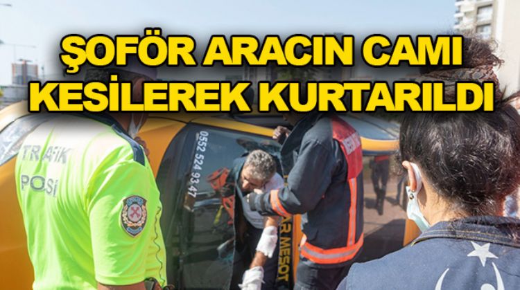 TİCARİ TAKSİ TAKLA ATTI