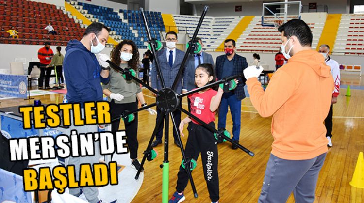 SON AŞAMA OLAN DENGE VE REAKSİYON TESTLERİ MERSİN'DE BAŞLADI