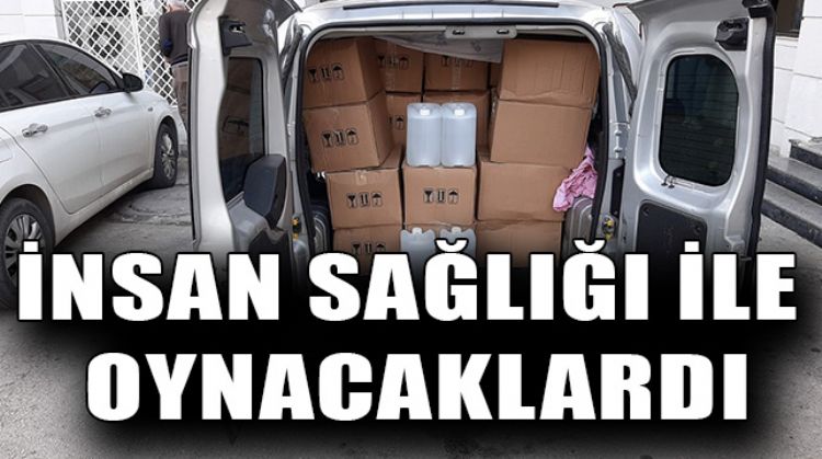 SAHTE İÇKİ OPERASYONU