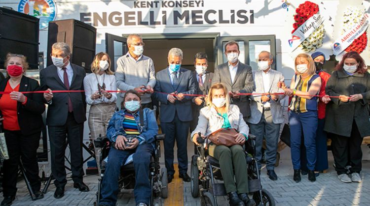 MEZİTLİ BELEDİYESİ KENT KONSEYİ ENGELLİ MECLİSİ MERKEZİ AÇILDI