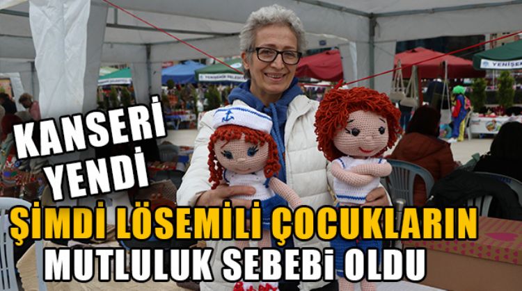 MERSİN’DE 63 YAŞINDAKİ SEVDAP İNAL, LÖSEMİLİ ÇOCUKLARA MUTLULUK KAYNAĞI OLUYOR