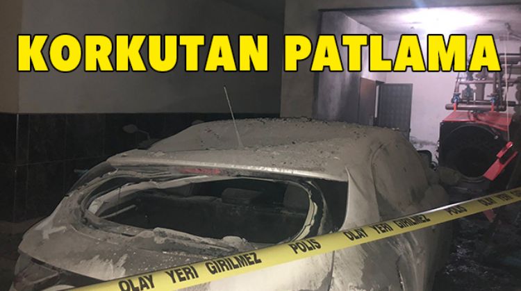 ANAMUR’DA KALORİFER KAZAN PATLADI