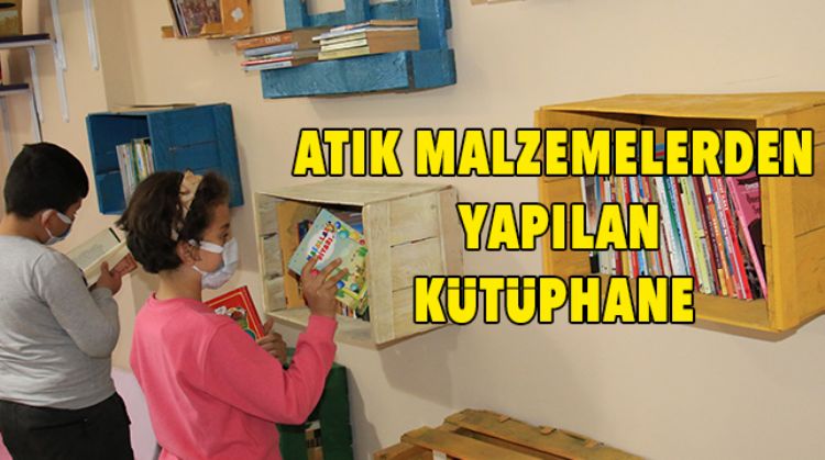 “SIFIR ATIK” KÜTÜPHANE KURDULAR