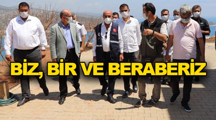 “YARALARIMIZI EL BİRLİĞİYLE SARACAĞIZ”