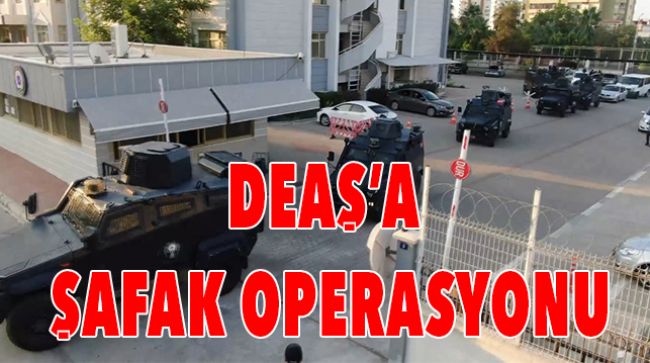 ŞAFAK OPERASYONUNDA 13 GÖZALTI