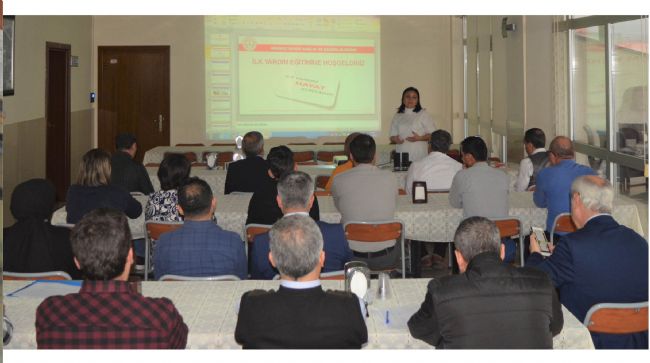 SİLİFKE'DE ADLİYE PERSONELİNE İLK YARDIM EĞİTİMİ