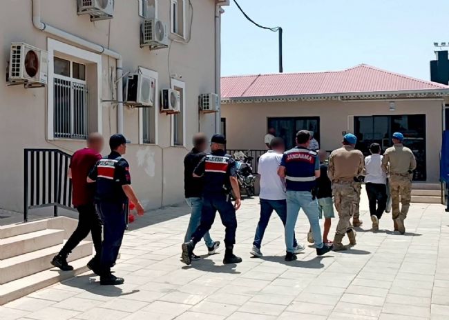  Mersin'de insan ticareti operasyonu: 8 tutuklama