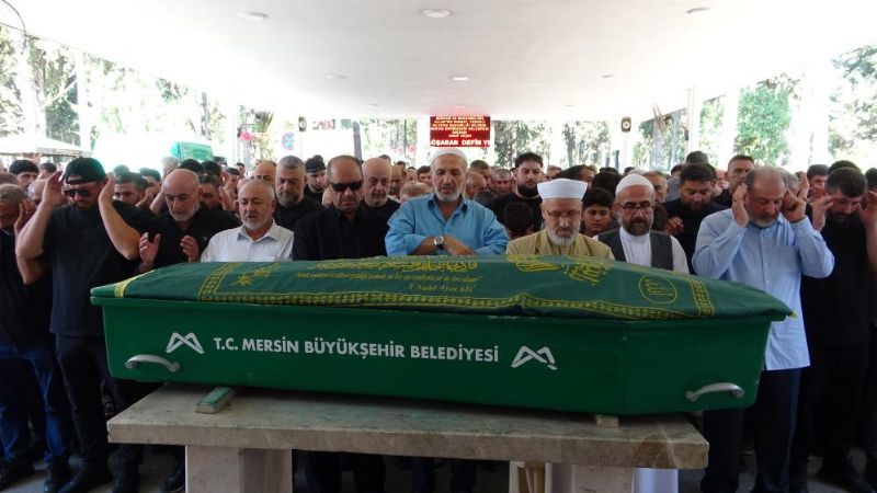 Belçika'da polis tarafından vurulduğu öne sürülen 4 çocuk babası Mersin'de defnedildi