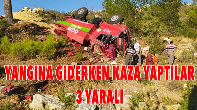 ORMAN PERSONELİ KAZA YAPTI