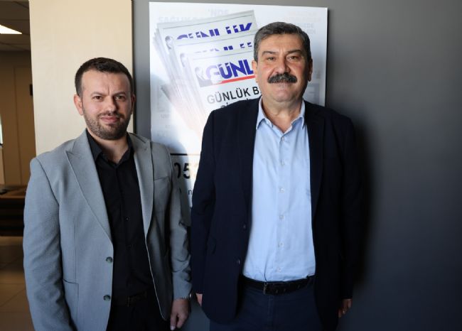 TOROSLAR BELEDİYE BAŞKANI ABDURAHMAN YILDIZ’DAN GAZETEMİZE ZİYARET