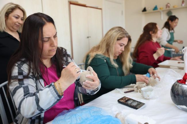 Akdeniz’de Kültür ve Sanat Kurslarına Yoğun İlgi