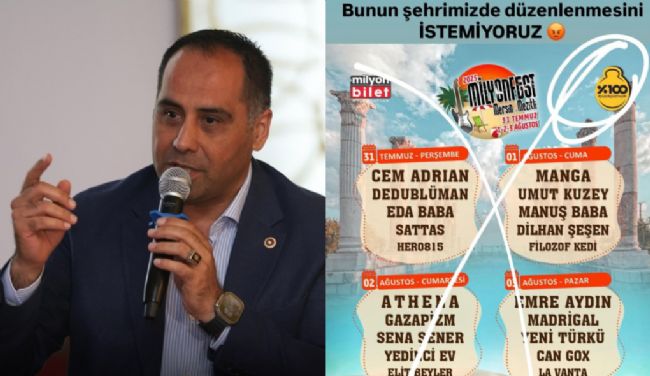 Milyonfest başlamadan tartışma yarattı!