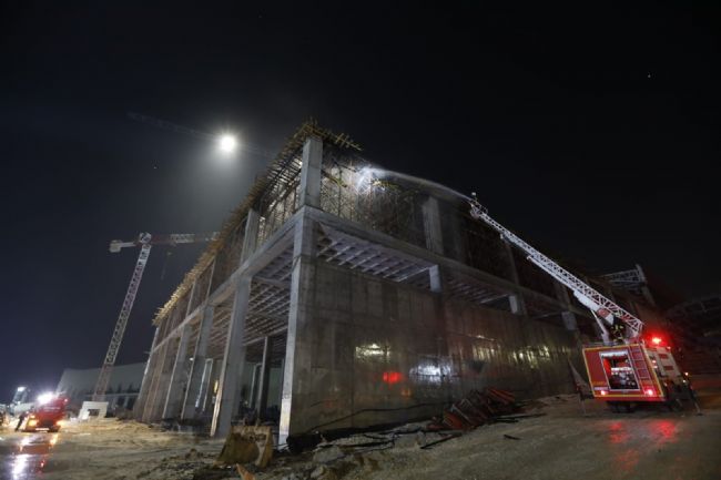 Mersin'deki fabrika yangını söndürüldü