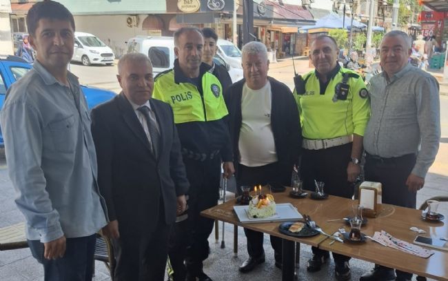 MERSİN'DE 28 YILLIK POLİS MEMURU TELSİZDEN VEDA ETTİ