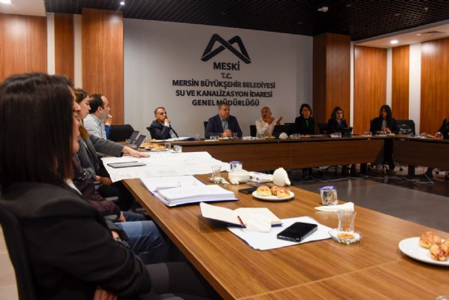 MESKİ, Ebrd ve İlbank A.Ş. yetkilileri tarafından ziyaret edildi