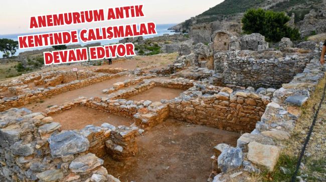 VALİ PEHLİVAN ANTİK KENTTE İNCELEMELERDE BULUNDU