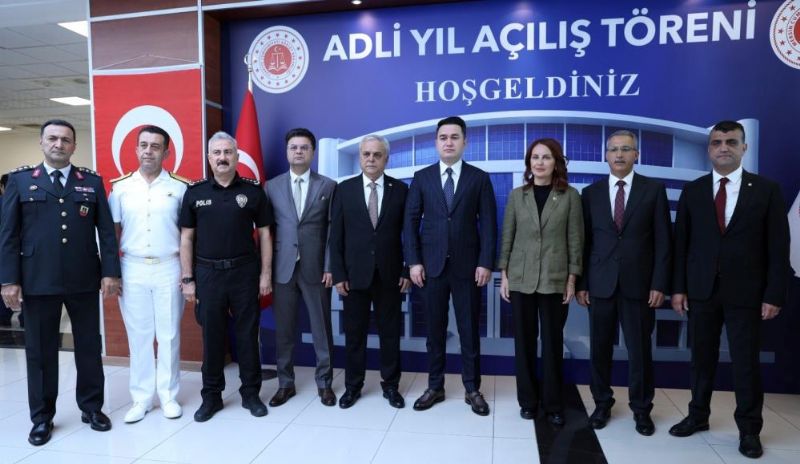Mersin'de yeni adli yıl törenle açıldı