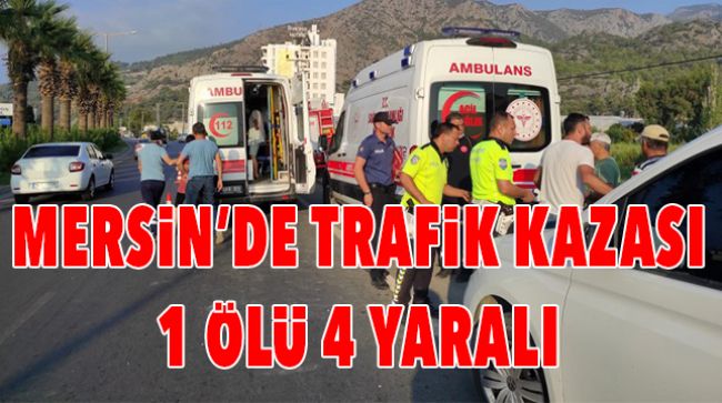 BOZYAZI’DA TRAFİK KAZASI